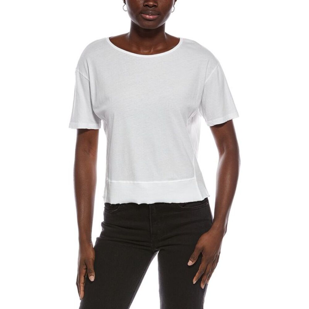 Xcvi Womens Steph T-Shirt, White